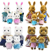 ELMAS Enchanted Forest Animal Family Dollhouse Set - Al Masam Stationery LLC
